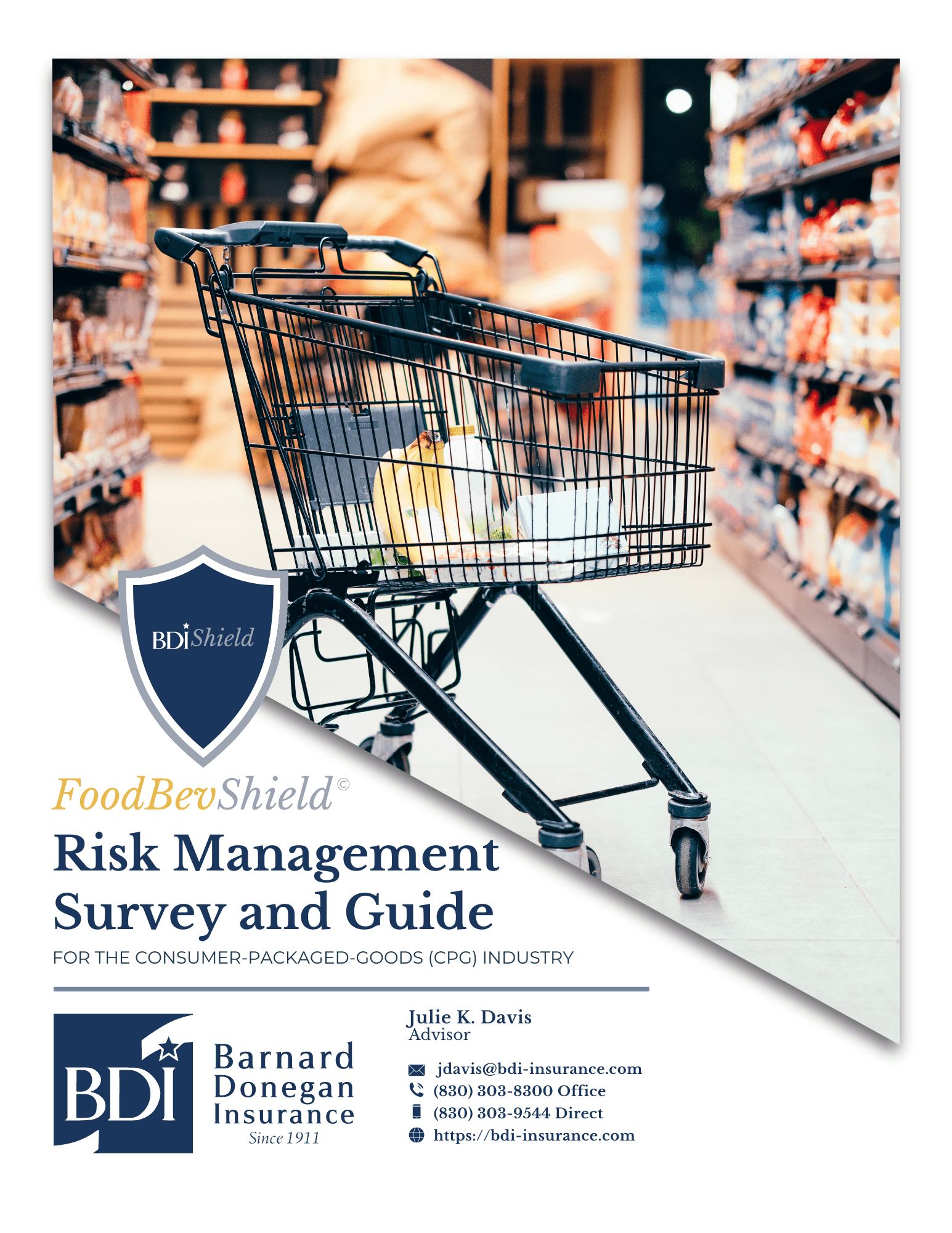 Cover of Risk Management Survey and Guide for CPG